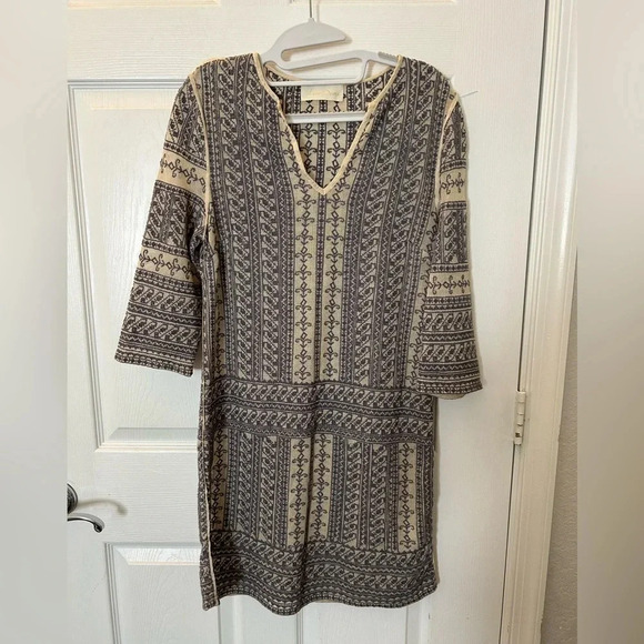 Love Sam Embroidered Blue Dress Size small - Picture 1 of 4